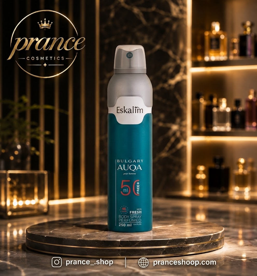 اسپری خوشبو کننده  بدن اسکالیم مدل Aqua Bulgari